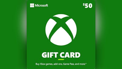 Xbox Digital Gift Card (US) - $50