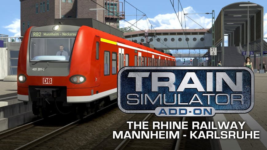 Product cover for Train Simulator: The Rhine Railway: Mannheim - Karlsruhe Route Add-On