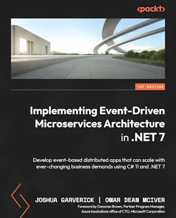 Product cover for Implementing Event-Driven Microservices Architecture in .NET 7