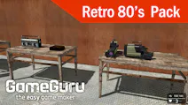 Product cover for GameGuru - Retro 80's Pack