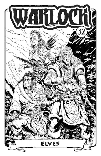 Warlock Zine: Elves