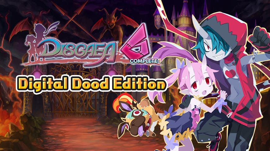 Product cover for Disgaea 6 Complete Digital Dood Edition