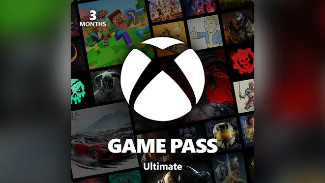 Product cover for Xbox Game Pass Ultimate Retail - 3 Months