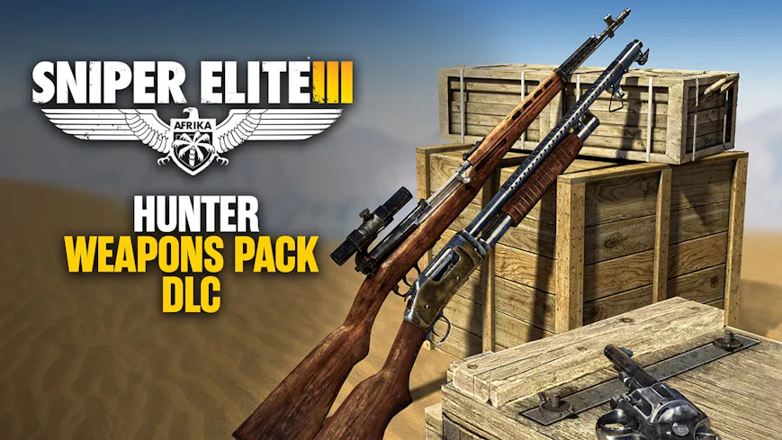 Product cover for Sniper Elite 3 - Hunter Weapons Pack DLC