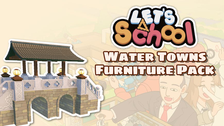 Product cover for Let's School - Water Towns Furniture Pack