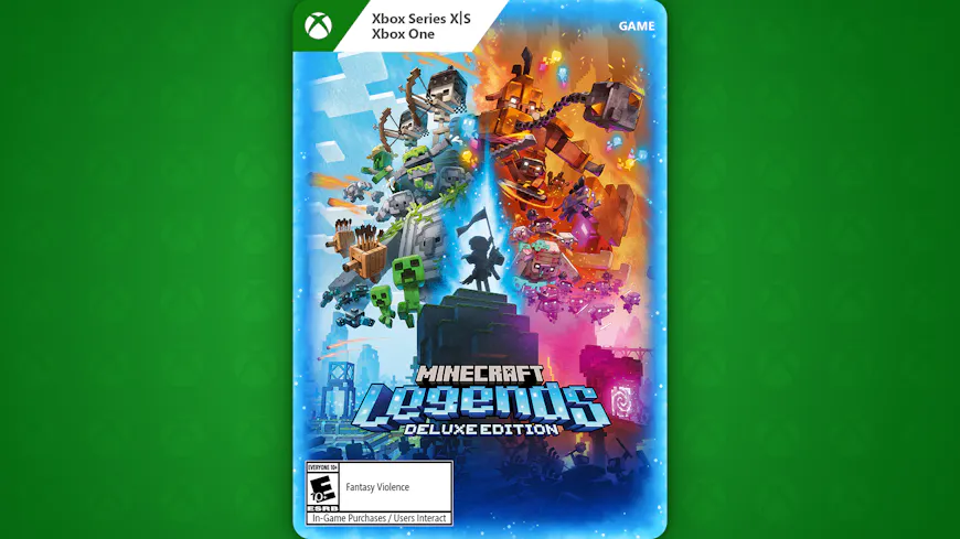 Minecraft Legends Deluxe Edition | Xbox Game | Fanatical