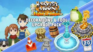 Product cover for Harvest Moon: Light of Hope Special Edition - Decorations & Tool Upgrade Pack - DLC