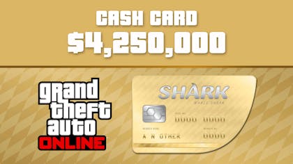 Grand Theft Auto Online: Whale Shark Cash Card - DLC