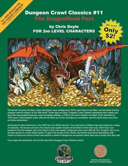 Dungeon Crawl Classics #11: The Dragonfiend Pact
