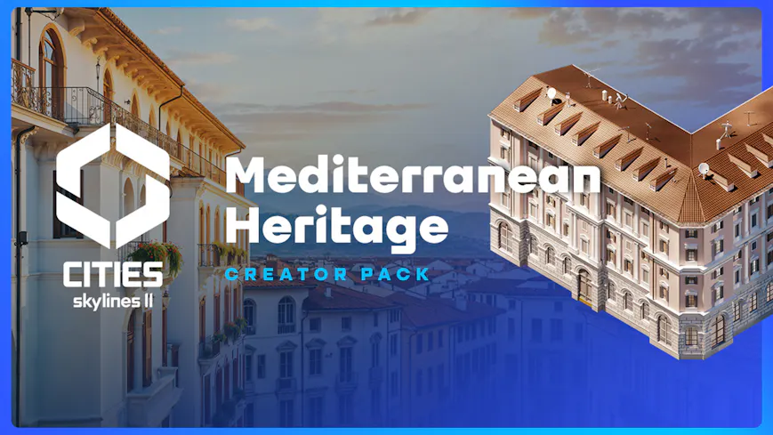 Cities: Skylines II - Creator Pack: Mediterranean Heritage