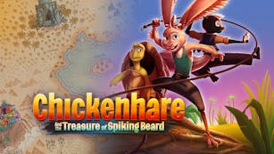 Product cover for Chickenhare and the treasure of Spiking-Beard