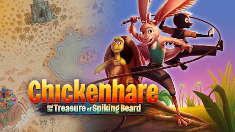 Product cover for Chickenhare and the treasure of Spiking-Beard