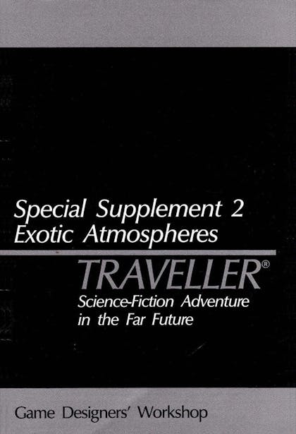 Special Supplement 2: Exotic Atmospheres