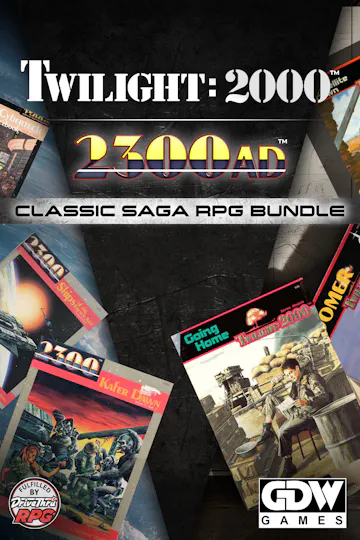 Product cover for Twilight 2000/2300AD Classic Saga RPG Bundle