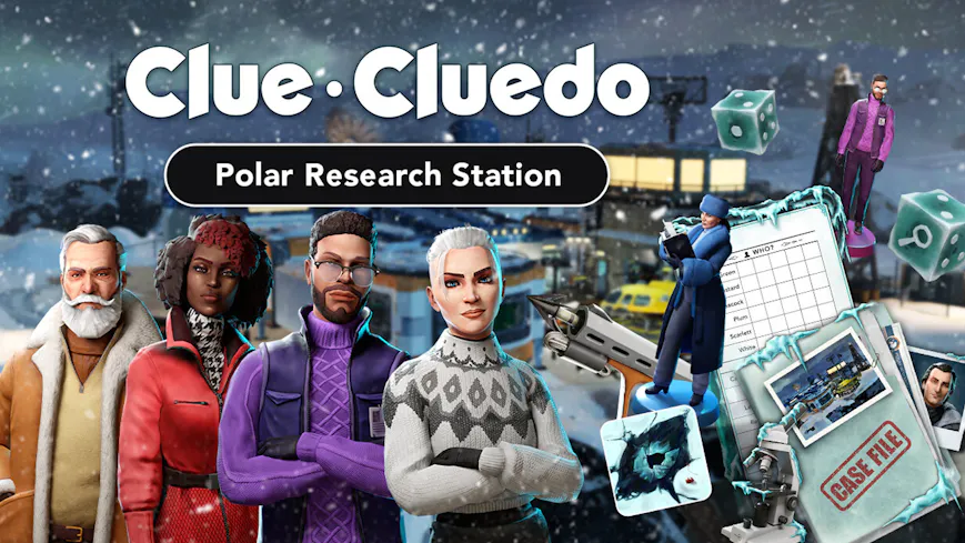 Product cover for Clue/Cluedo: Polar Research Station Crime Scene Bundle