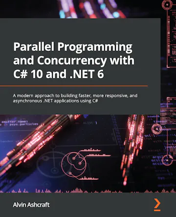 Product cover for Parallel Programming and Concurrency with C# 10 and .NET 6