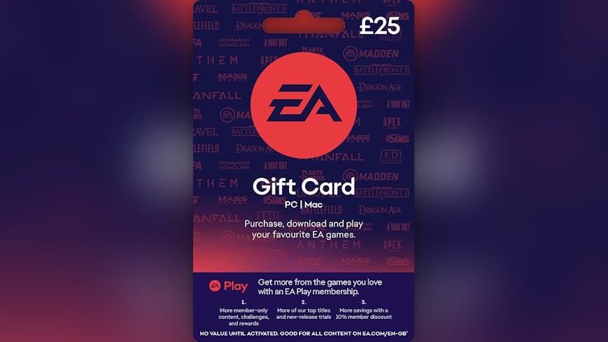 EA Gift Card Digital Code (UK) - £25