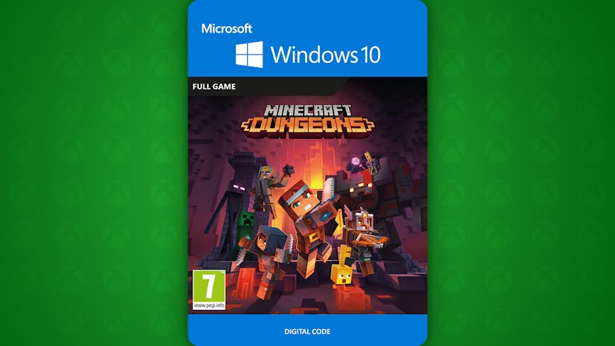 Product cover for Minecraft Dungeons - Windows 10
