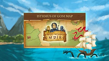 Eight-Minute Empire: Isthmus of Gom Map