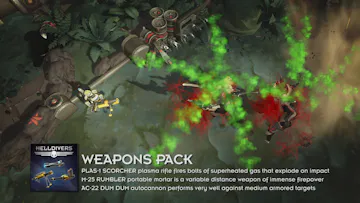HELLDIVERS™ - Weapons Pack | PC Steam Conteúdo disponível para ...