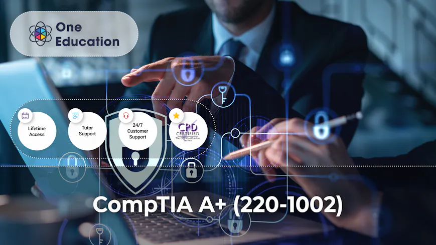 Product cover for CompTIA A+ (220-1002)