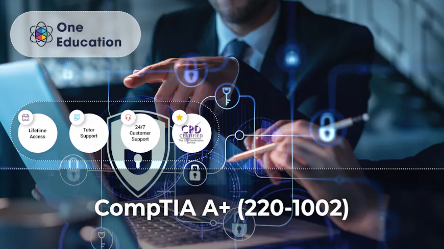Product cover for CompTIA A+ (220-1002)
