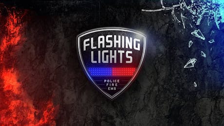 Product cover for Flashing Lights - Police Fire EMS