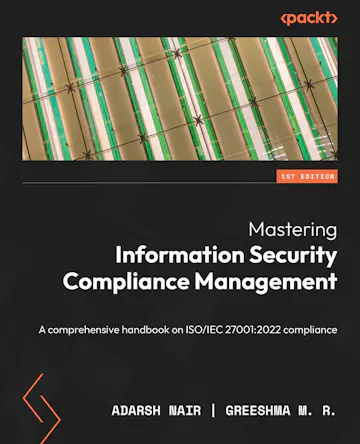 Product cover for Mastering Information Security Compliance Management
