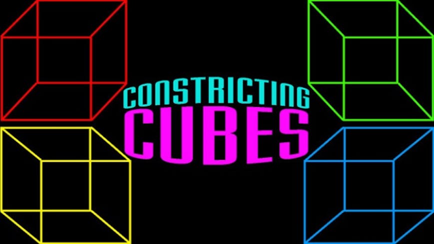 Product cover for Constricting Cubes