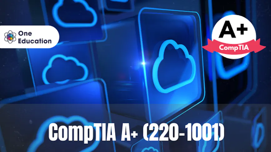 Product cover for CompTIA A+ (220-1001)