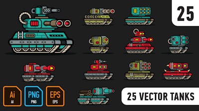 25 vector tanks