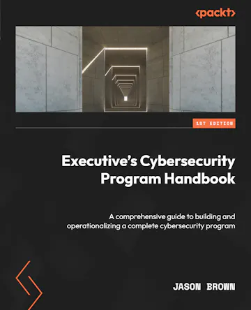 Product cover for Executive's Cybersecurity Program Handbook