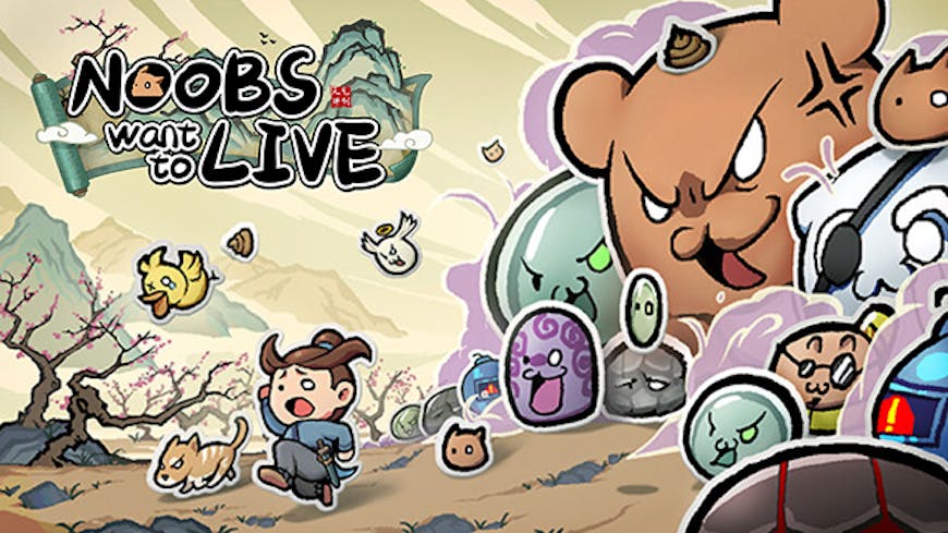 Product cover for Noobs Want to Live