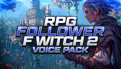 RPG Follower - F Witch Voice Pack 2
