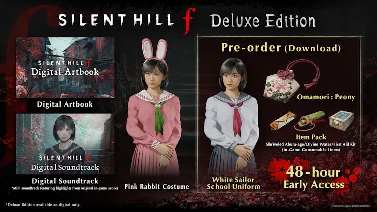 Pre-order SILENT HILL F - Digital Deluxe | PC Steam Game | Fanatical