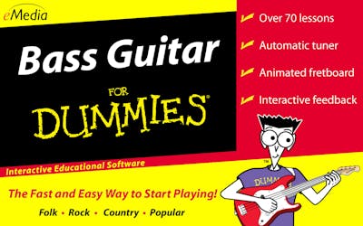Bass Guitar For Dummies - Interactive Educational Software