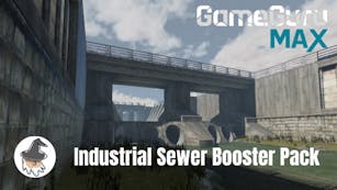 Product cover for GameGuru MAX Modern Day Booster Pack - Industrial Sewers - DLC