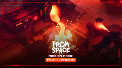 Product cover for From Space - Mission Pack: Molten Iron - DLC