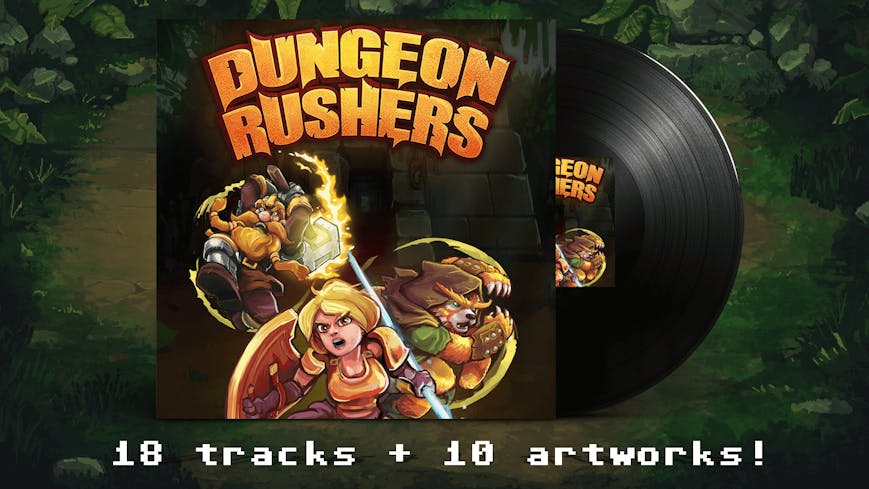 Product cover for Dungeon Rushers - Soundtrack and Wallpapers DLC