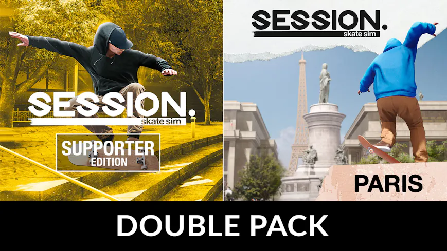 Product cover for Session: Skate Sim Supporter Edition + Paris DLC Pack