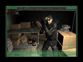 Jogo Splinter Cell chaos theory ps2 ( tiro )