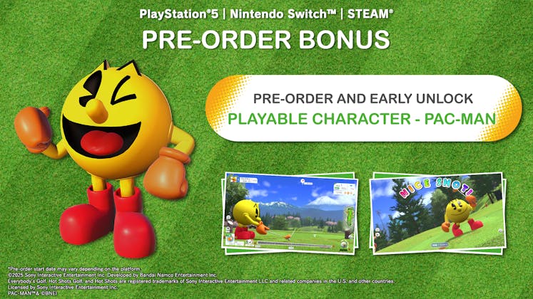 EVERYBODY'S GOLF HOT SHOTS