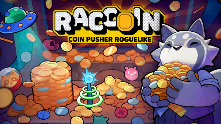 Product cover for RACCOIN: Coin Pusher Roguelike