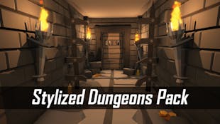 Stylized Dungeons Pack Low Poly