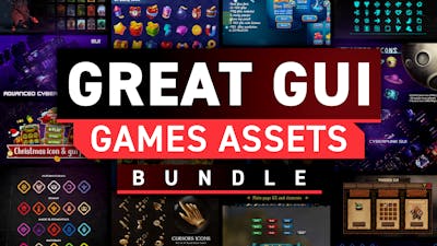 Great GUI Games Assets Bundle