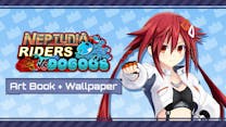 Product cover for Neptunia Riders VS Dogoos - Art Book + Wallpaper