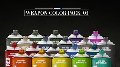 PAYDAY 2: Weapon Color Pack 1