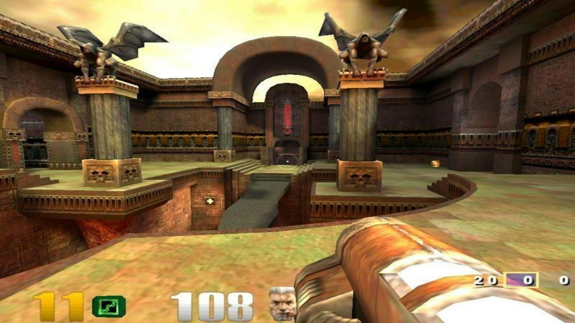 Играть арена 3. Квейк 3. Игра Quake 3 Arena. 1999 Quake III Arena. Quake Арена.