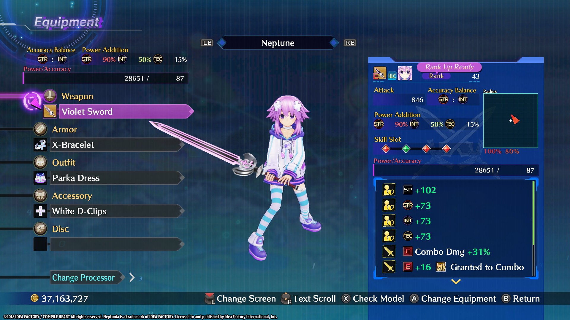 Megadimension Neptunia VIIR - 4 Goddesses Online Novice Class Weapon ...