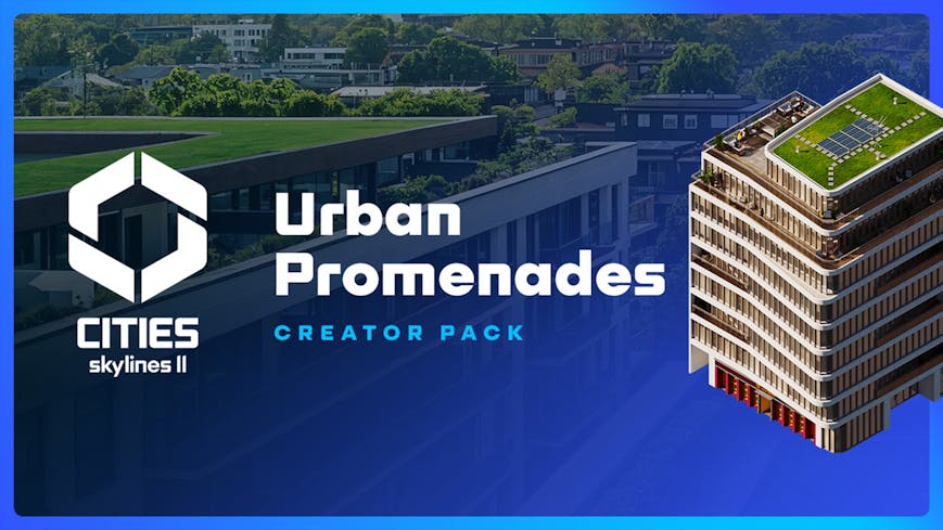 Cities: Skylines II - Creator Pack: Urban Promenades